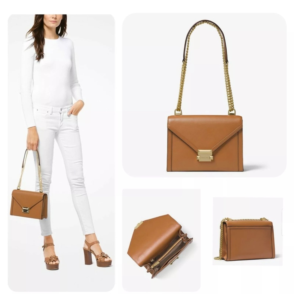 Michael Kors Whitney Large Leather Crossbody